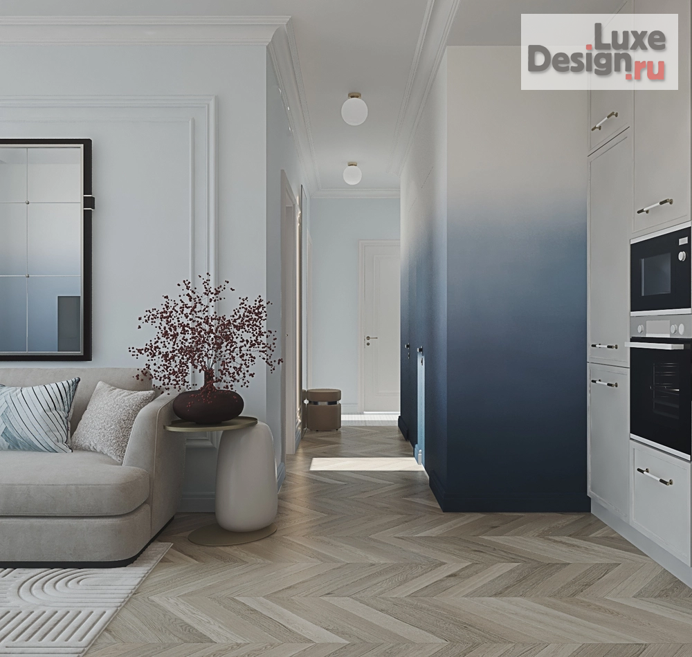 Дизайн интерьера квартиры "Квартира в стиле неоклассика" (фото 2)