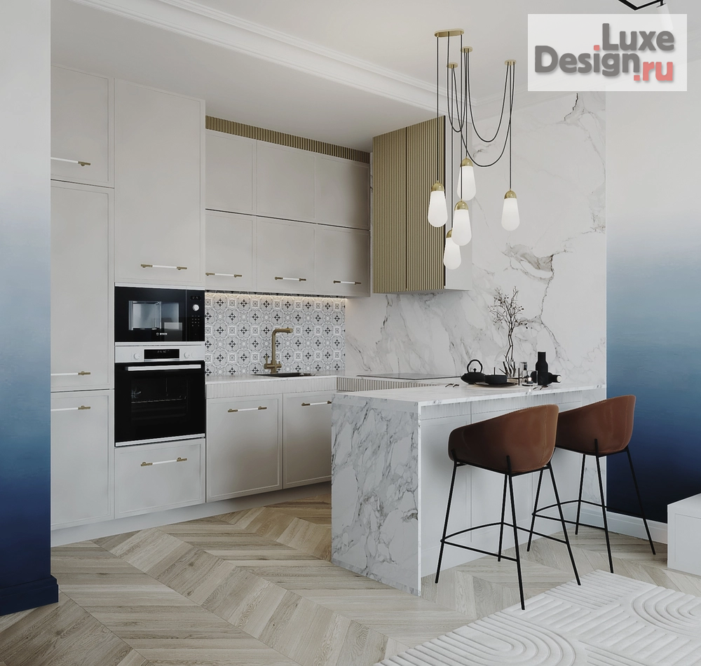 Дизайн интерьера квартиры "Квартира в стиле неоклассика" (фото 4)