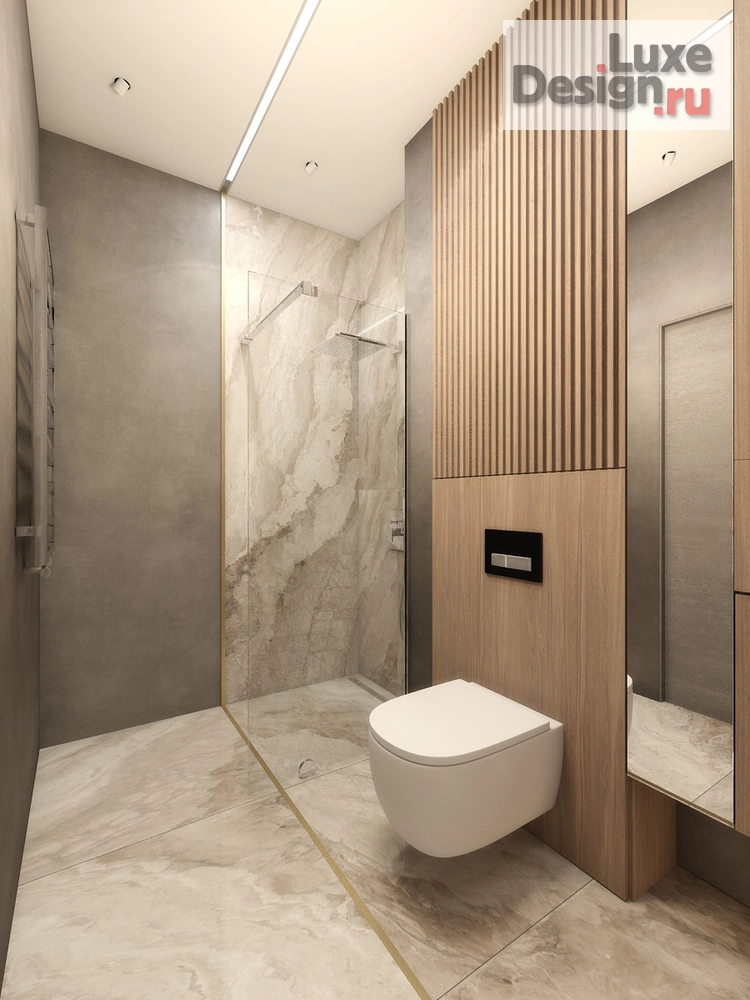 Дизайн интерьера четырехкомнатной квартиры "Крылья" (фото 12)