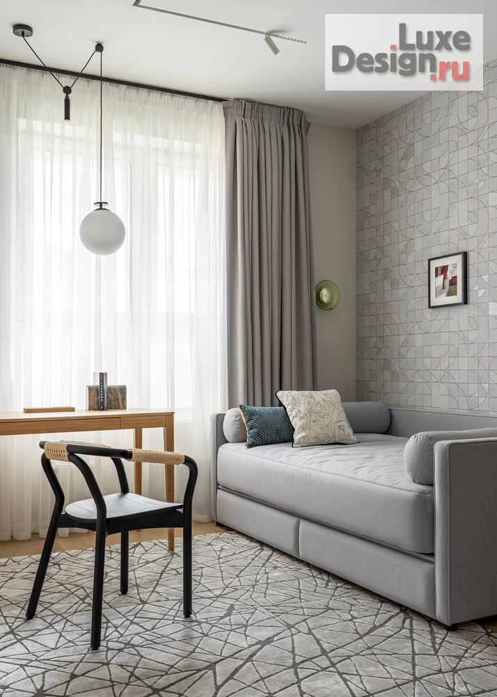 Дизайн интерьера двухкомнатной квартиры "Хрустальный" (фото 3)