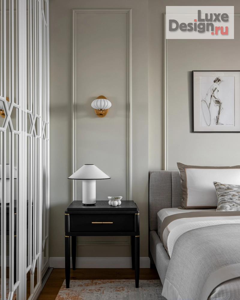 Дизайн интерьера трехкомнатной квартиры "Квартира с видом на Донской монастырь" (фото 3)