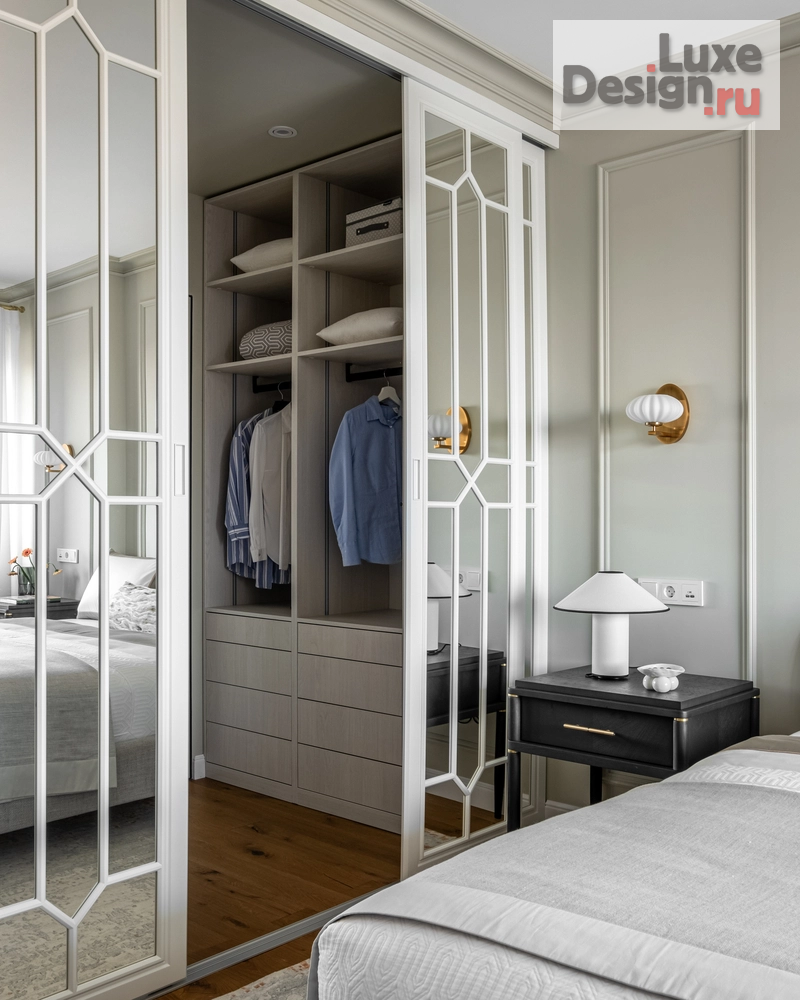 Дизайн интерьера трехкомнатной квартиры "Квартира с видом на Донской монастырь" (фото 7)