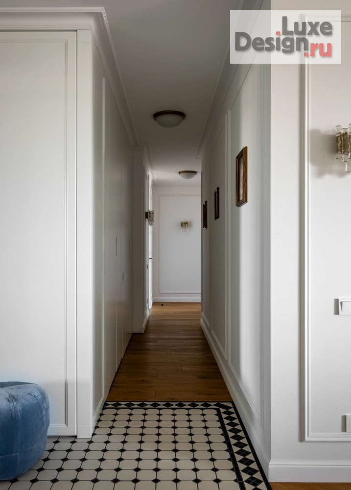 Дизайн интерьера трехкомнатной квартиры "Квартира с видом на Донской монастырь" (фото 9)