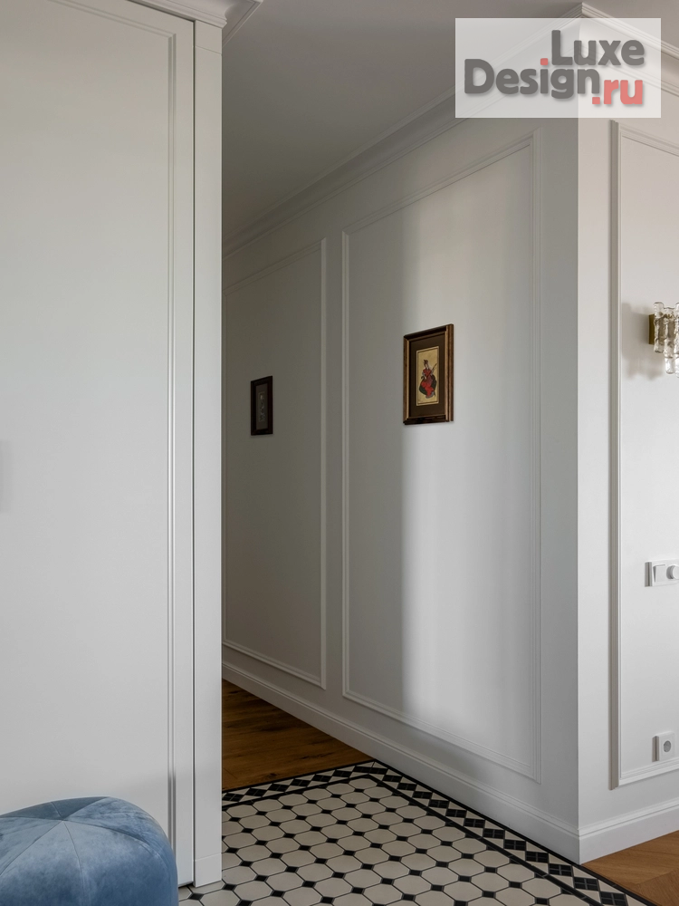 Дизайн интерьера трехкомнатной квартиры "Квартира с видом на Донской монастырь" (фото 10)