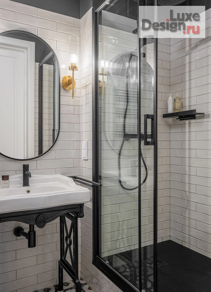 Дизайн интерьера трехкомнатной квартиры "Квартира с видом на Донской монастырь" (фото 12)