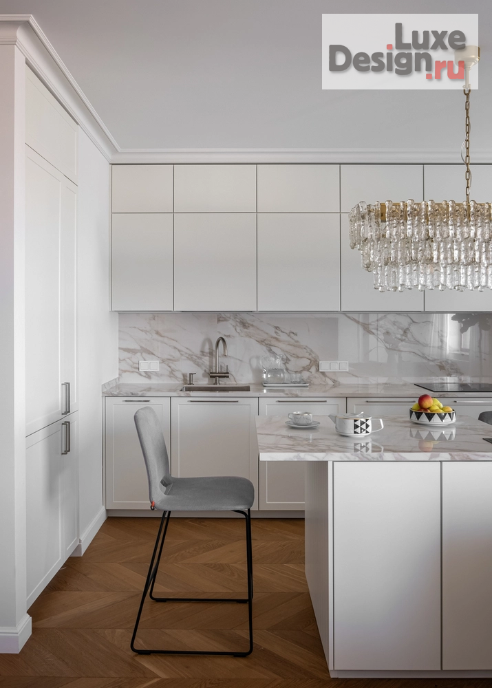 Дизайн интерьера трехкомнатной квартиры "Квартира с видом на Донской монастырь" (фото 18)