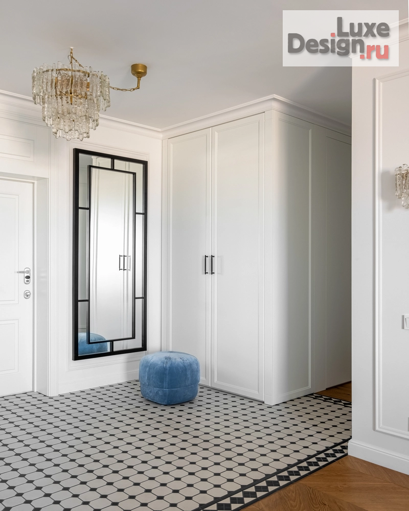 Дизайн интерьера трехкомнатной квартиры "Квартира с видом на Донской монастырь" (фото 21)