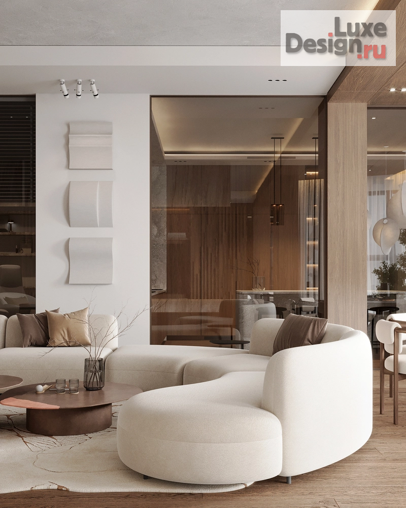 Дизайн интерьера четырехкомнатной квартиры "Квартира в Сколково" (фото 4)