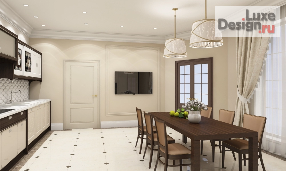 Дизайн интерьера загородного дома "Частный дом" (фото 22)