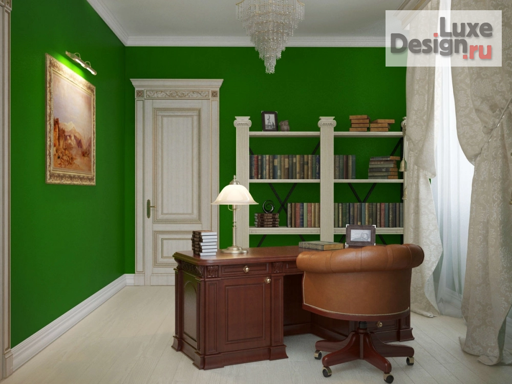 Дизайн интерьера загородного дома "Дом в подмосковье" (фото 3)