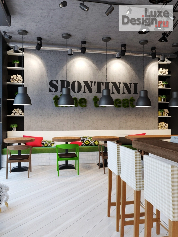 Дизайн интерьера кафе "Кафе Spontini" (фото 5)