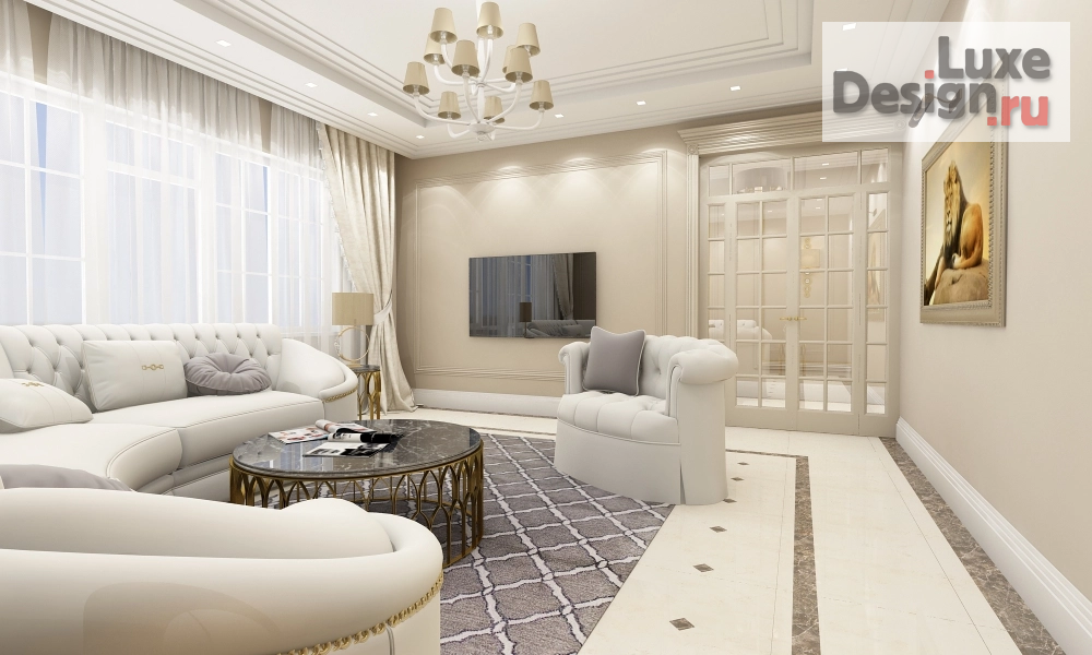 Дизайн интерьера загородного дома "Частный дом" (фото 37)