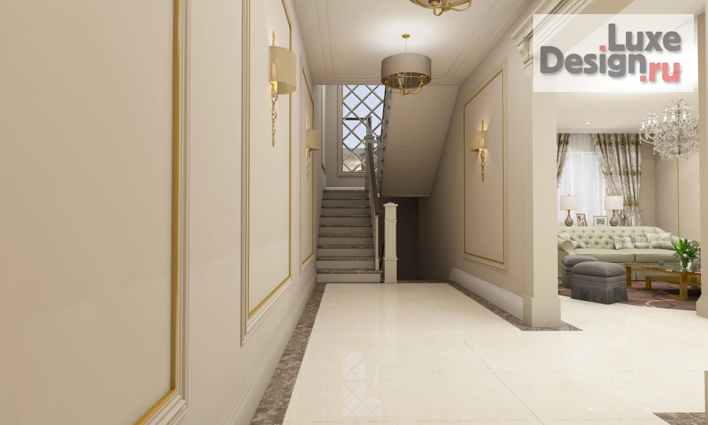 Дизайн интерьера загородного дома "Частный дом" (фото 5)