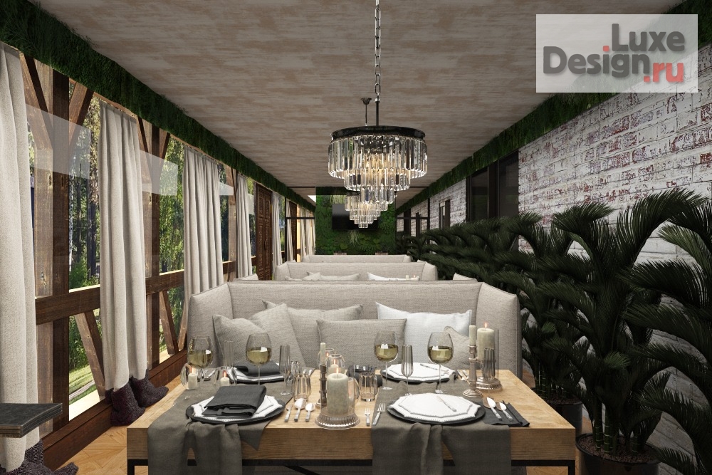 Дизайн интерьера кафе "Кафе в г.Гудермес" (фото 8)