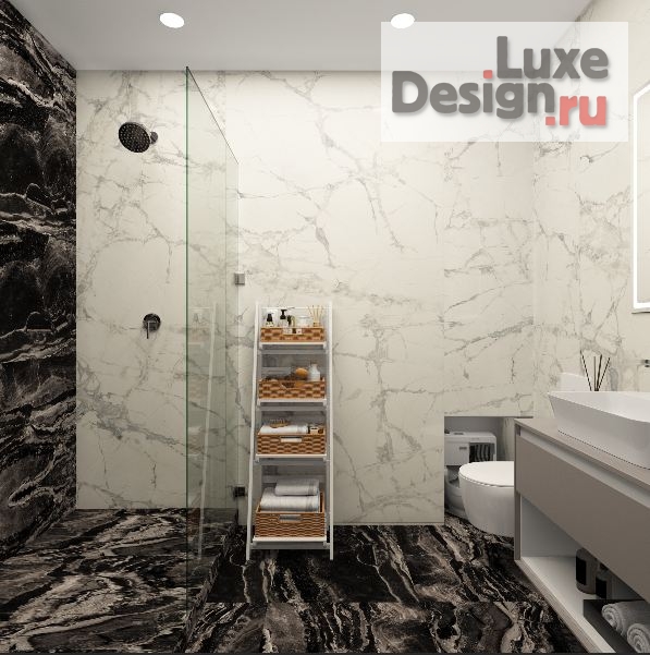 Дизайн интерьера четырехкомнатной квартиры "Квартира в Москве жк Триколор" (фото 26)