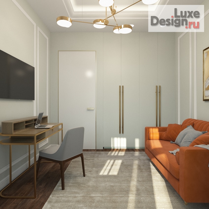 Дизайн интерьера двухкомнатной квартиры "Квартира в жк Царская площадь" (фото 16)