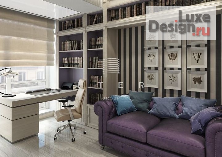 Дизайн интерьера квартиры "Проект "ВЕЩЕСТВЕННЫЕ ЗНАКИ НЕВЕЩЕСТВЕННЫХ ОТНОШЕНИЙ" 170 кв.м." (фото 6)