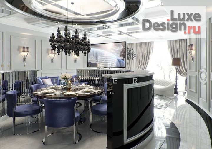 Дизайн интерьера квартиры "Проект "ВЕЩЕСТВЕННЫЕ ЗНАКИ НЕВЕЩЕСТВЕННЫХ ОТНОШЕНИЙ" 170 кв.м." (фото 3)