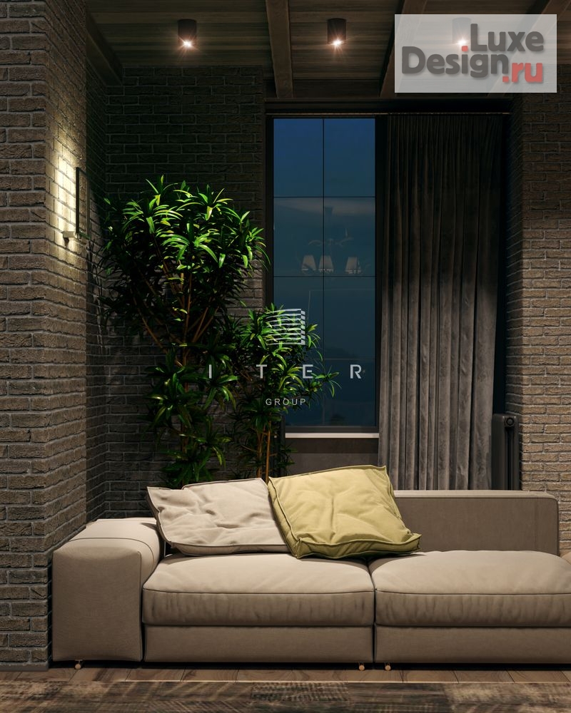 Дизайн интерьера квартиры "Проект квартиры МОСКОВСКИЙ ЛОФТ" (фото 6)