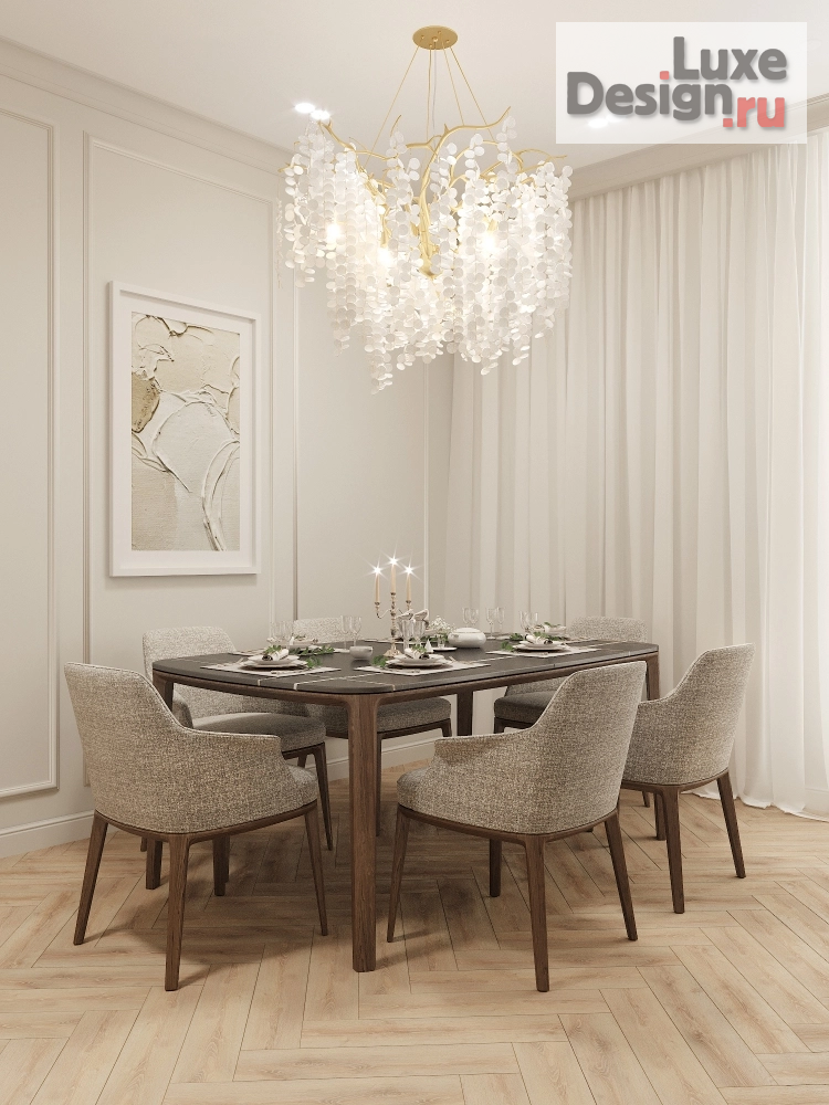 Дизайн интерьера двухкомнатной квартиры "Квартира в современной классике" (фото 8) от дизайнера Алексей Верховод Дизайн интерьера двухкомнатной квартиры "Квартира в современной классике" (фото 8)