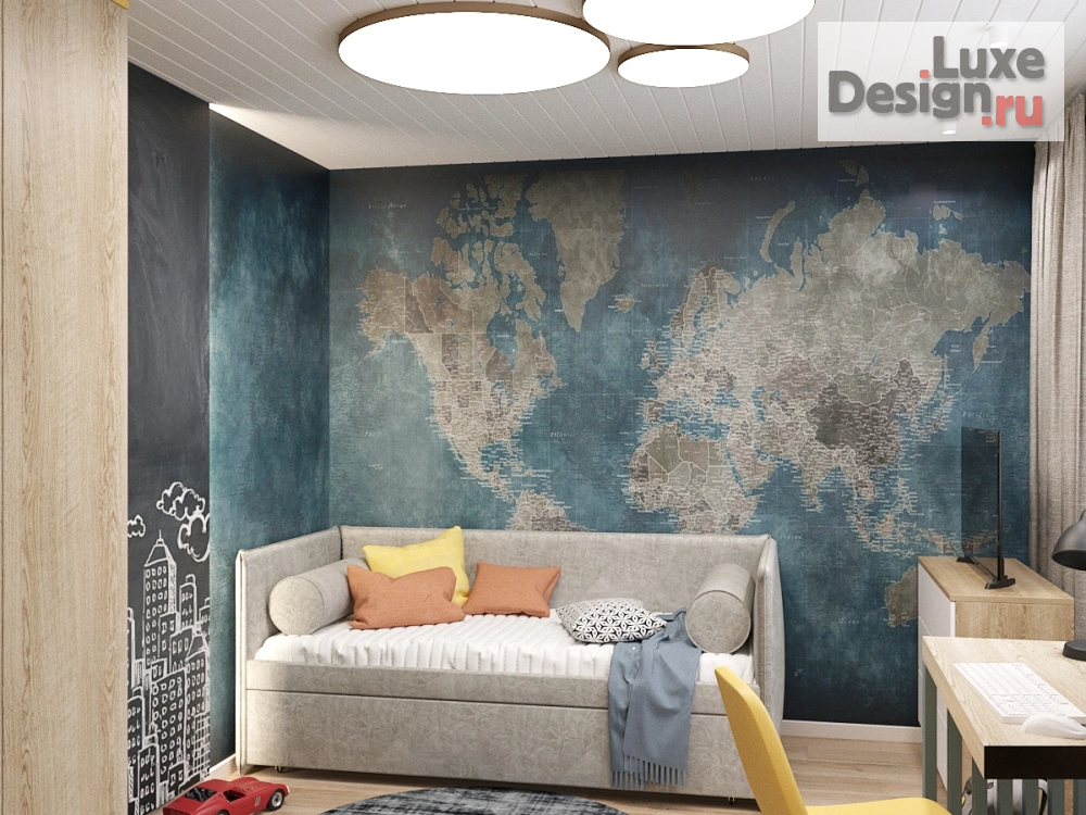 Дизайн интерьера частного дома "Интерьер деревянного дома" (фото 16)