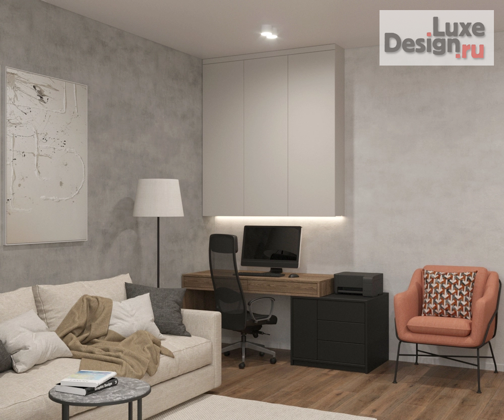 Дизайн интерьера трехкомнатной квартиры "Дизайн квартиры в Санкт-Петербурге" (фото 14)