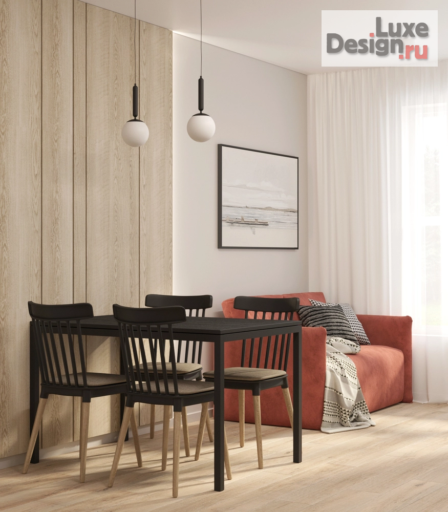 Дизайн интерьера двухкомнатной квартиры "Дизайн квартиры для аренды в СПб" (фото 15) от дизайнера Алексей Верховод Дизайн интерьера двухкомнатной квартиры "Дизайн квартиры для аренды в СПб" (фото 15)