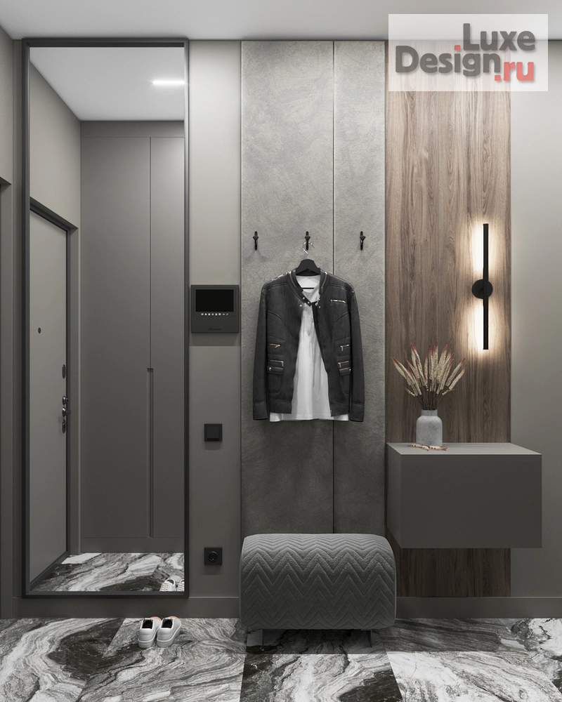 Дизайн интерьера двухкомнатной квартиры "Квартира в ЖК Румянцево-парк" (фото 1)