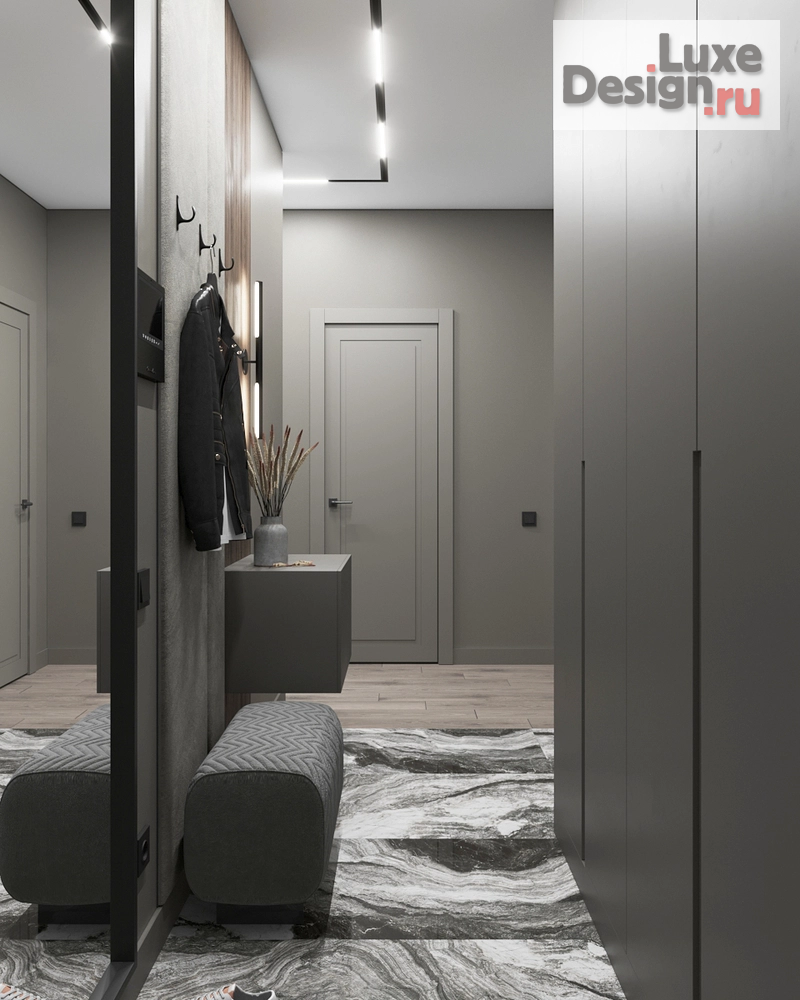 Дизайн интерьера двухкомнатной квартиры "Квартира в ЖК Румянцево-парк" (фото 5)