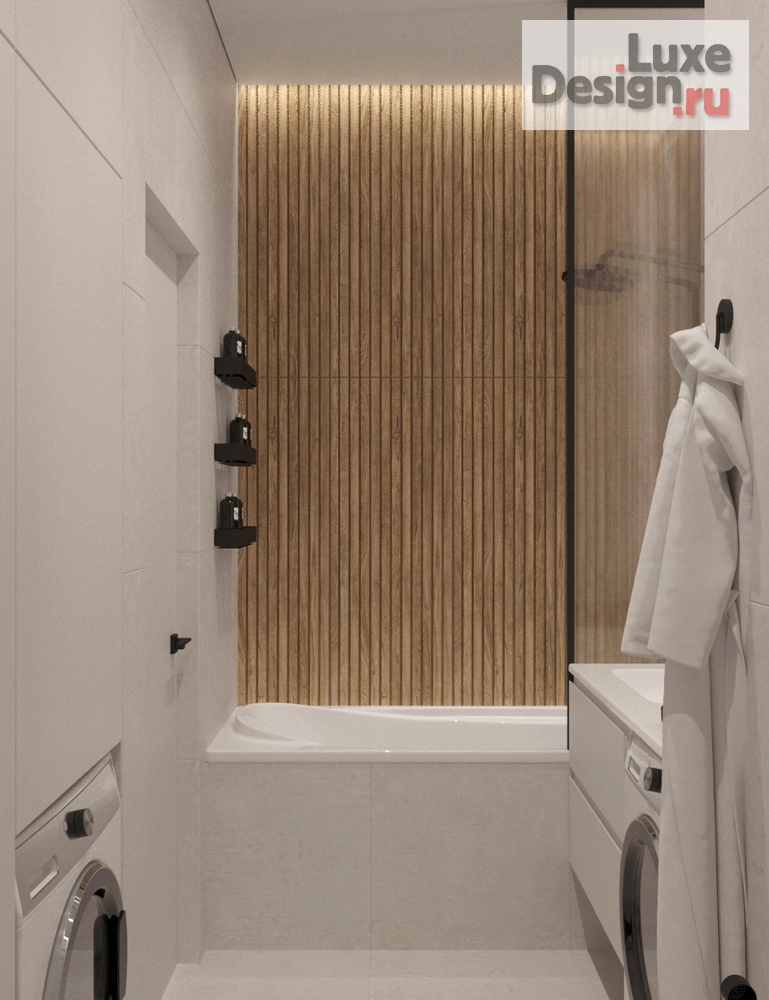 Дизайн интерьера трехкомнатной квартиры "Дизайн квартиры в Санкт-Петербурге" (фото 19)