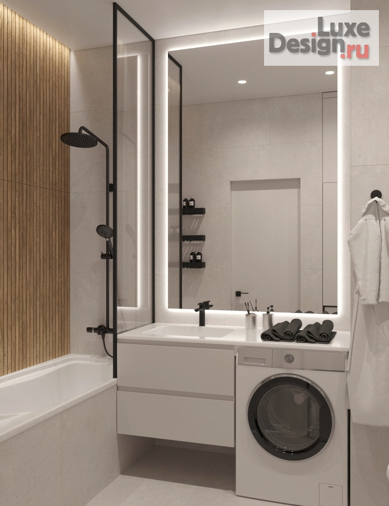 Дизайн интерьера трехкомнатной квартиры "Дизайн квартиры в Санкт-Петербурге" (фото 21)