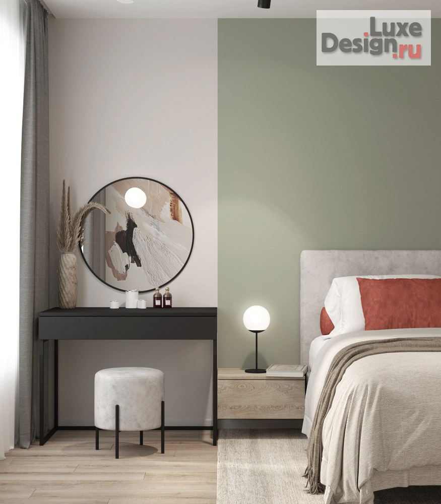 Дизайн интерьера двухкомнатной квартиры "Дизайн квартиры для аренды в СПб" (фото 9) от дизайнера Алексей Верховод Дизайн интерьера двухкомнатной квартиры "Дизайн квартиры для аренды в СПб" (фото 9)