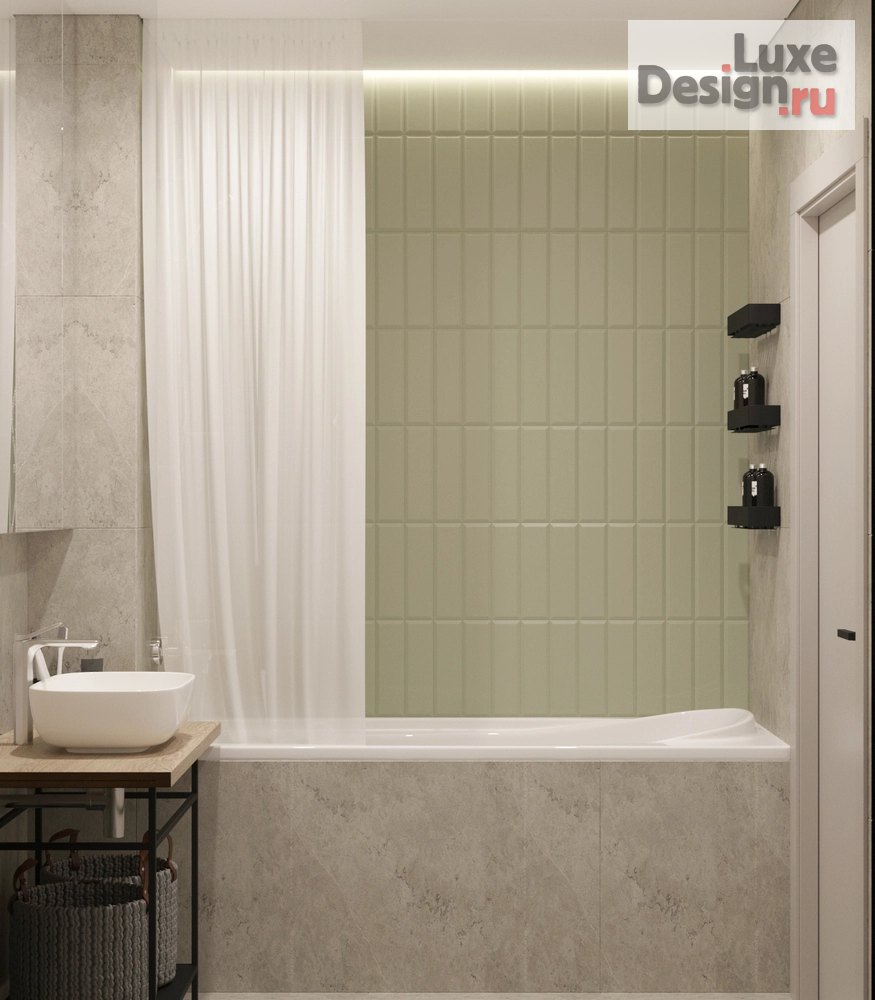 Дизайн интерьера двухкомнатной квартиры "Дизайн квартиры для аренды в СПб" (фото 24) от дизайнера Алексей Верховод Дизайн интерьера двухкомнатной квартиры "Дизайн квартиры для аренды в СПб" (фото 24)