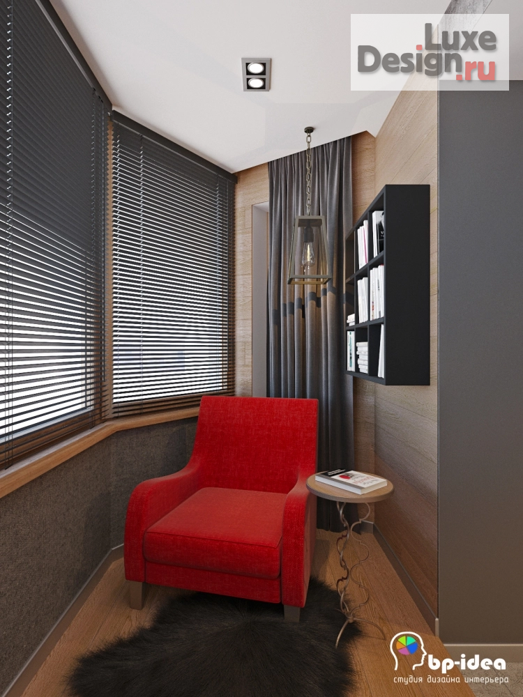 Дизайн интерьера однокомнатной квартиры "Проект однокомнатной квартиры" (фото 2)