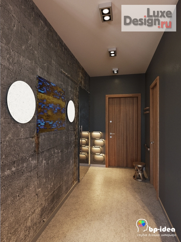 Дизайн интерьера однокомнатной квартиры "Проект однокомнатной квартиры" (фото 3)