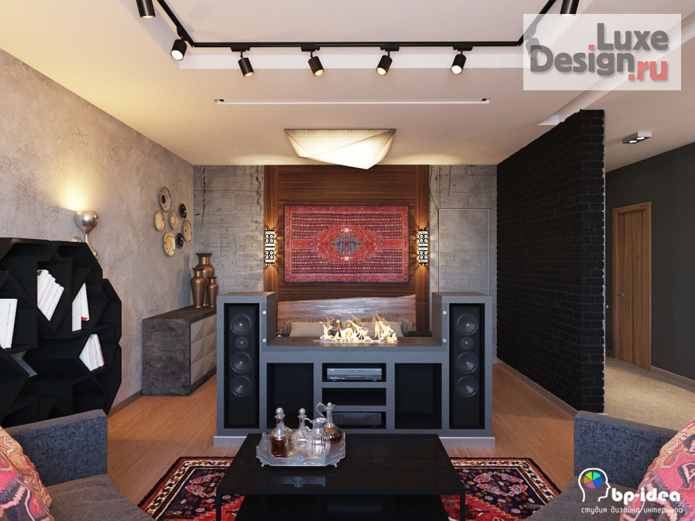 Дизайн интерьера однокомнатной квартиры "Проект однокомнатной квартиры" (фото 4)