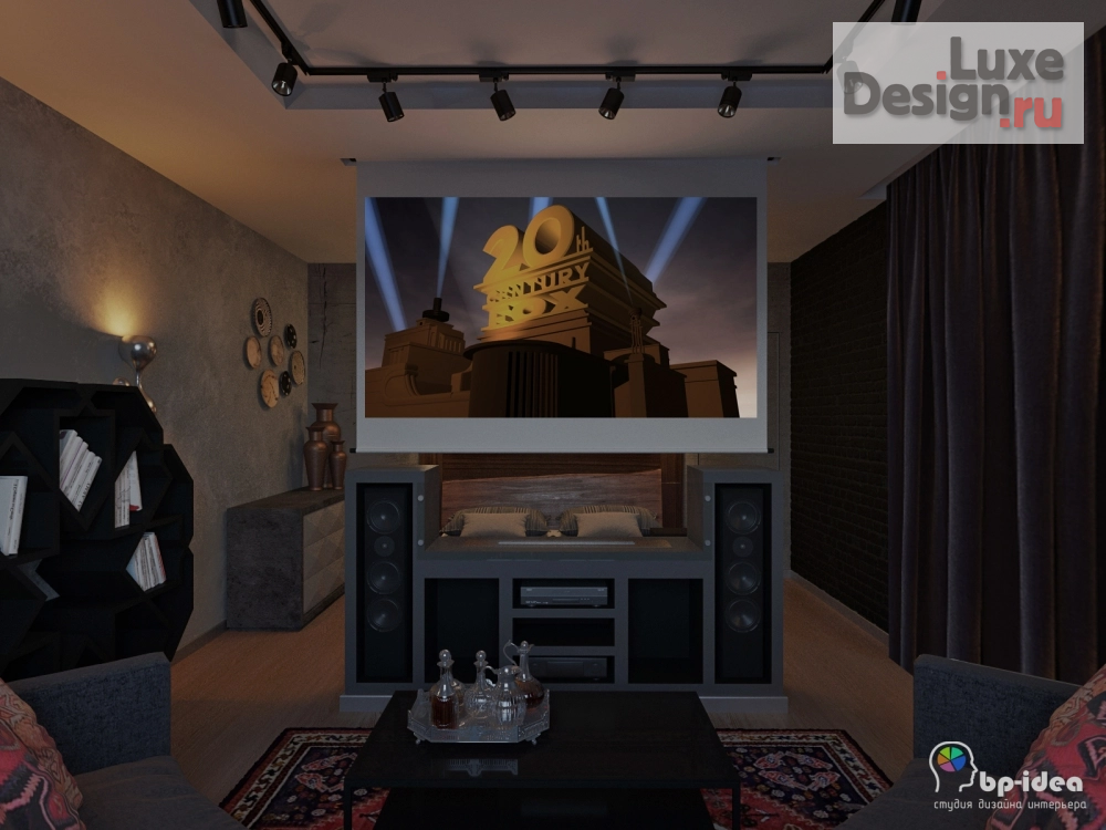 Дизайн интерьера однокомнатной квартиры "Проект однокомнатной квартиры" (фото 5)