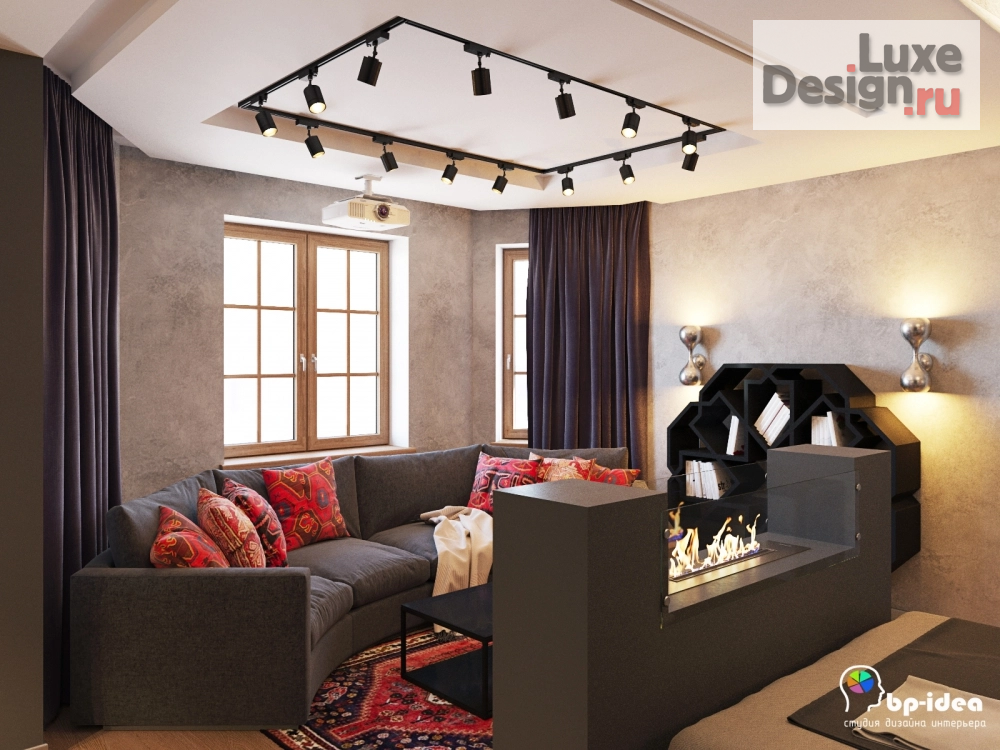 Дизайн интерьера однокомнатной квартиры "Проект однокомнатной квартиры" (фото 6)