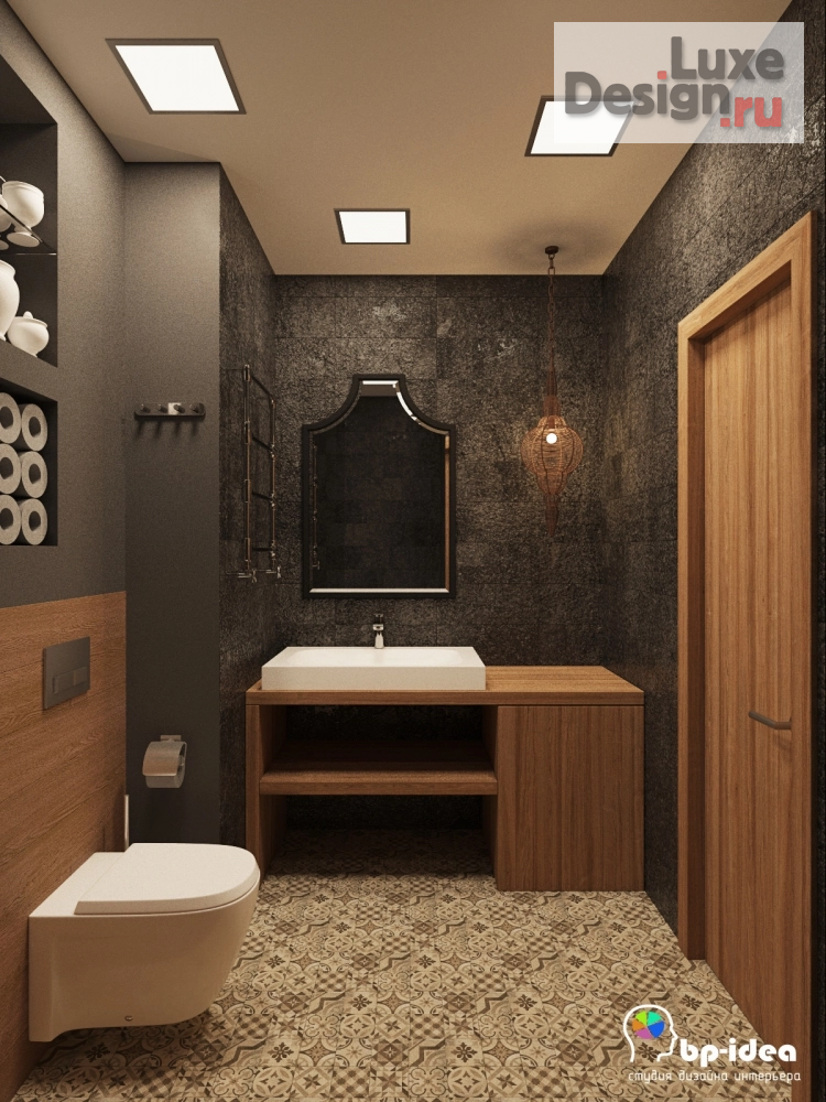 Дизайн интерьера однокомнатной квартиры "Проект однокомнатной квартиры" (фото 9)