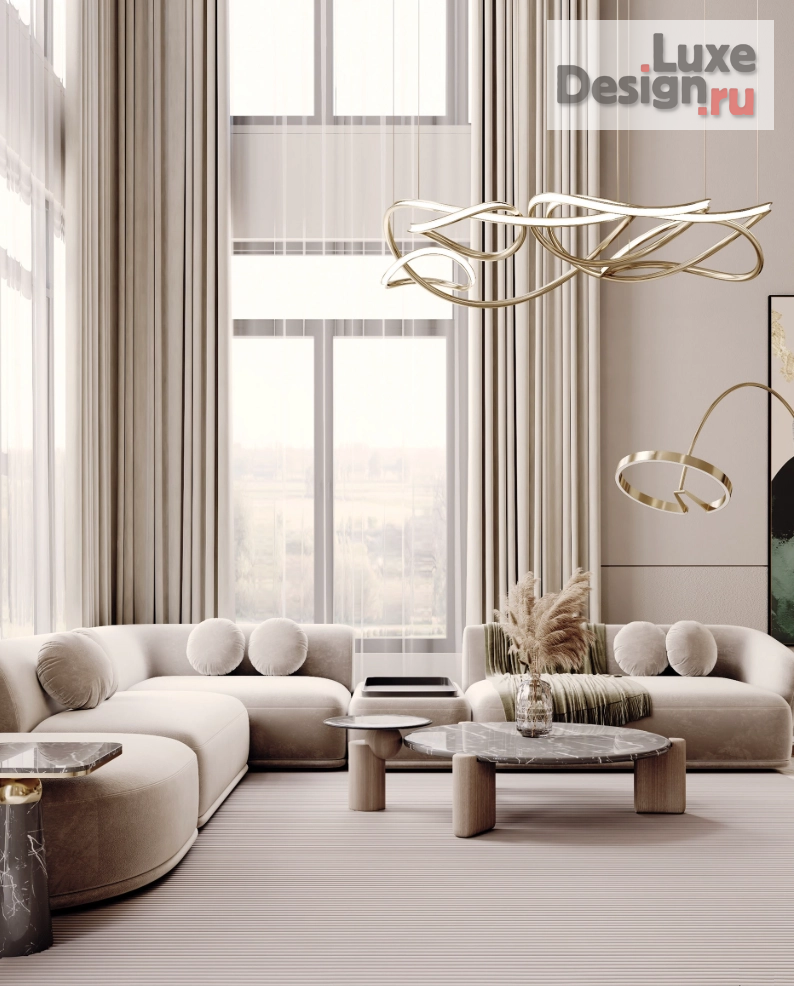 Дизайн интерьера загородного дома "Дизайн проект загородного дома" (фото 2)