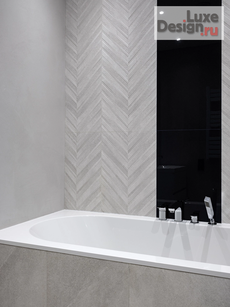 Дизайн интерьера трехкомнатной квартиры "минимализм в жк Триколор" (фото 13)