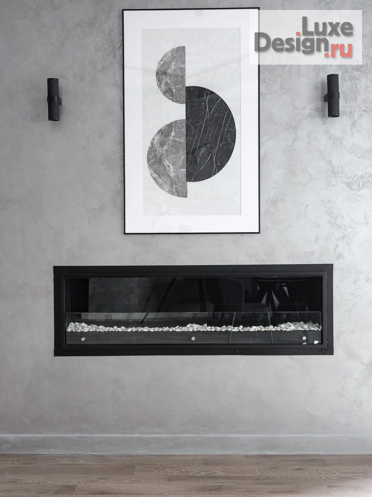 Дизайн интерьера трехкомнатной квартиры "минимализм в жк Триколор" (фото 31)