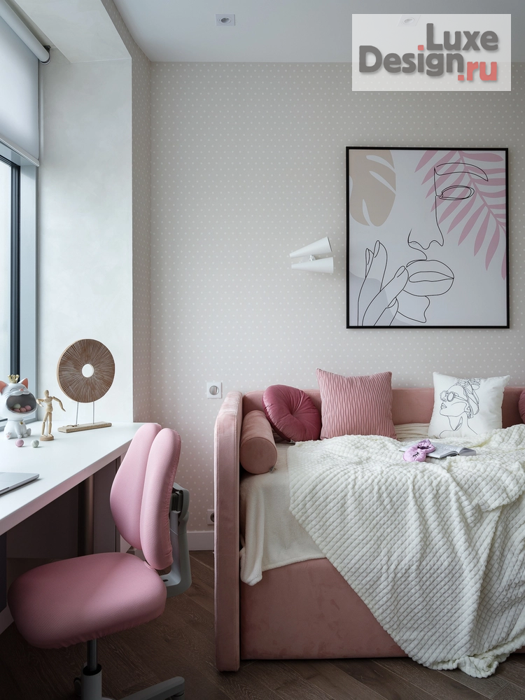 Дизайн интерьера трехкомнатной квартиры "минимализм в жк Триколор" (фото 38)