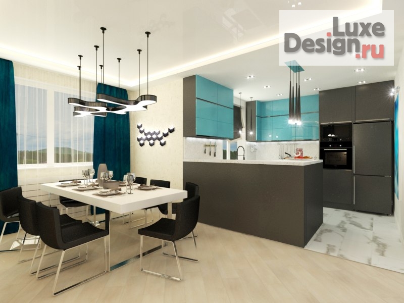 Дизайн интерьера загородного дома "Проект загородного дома" (фото 2)