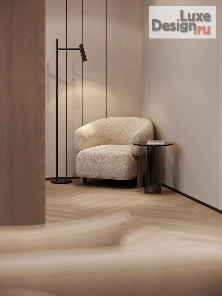 Дизайн интерьера двухкомнатной квартиры "Дизайн квартиры в стиле минимализ" (фото 4)