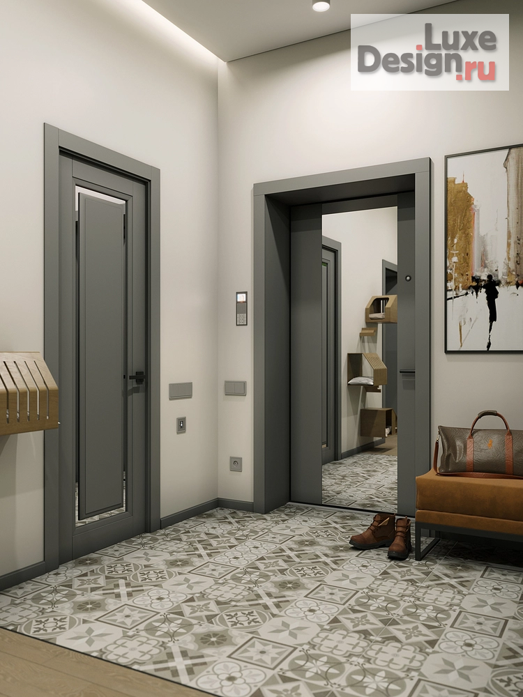 Дизайн интерьера четырехкомнатной квартиры "Спокойствие природы" (фото 19) от дизайнера Литаврин Александр Геннадьевич Дизайн интерьера четырехкомнатной квартиры "Спокойствие природы" (фото 19)