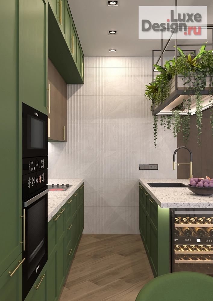 Дизайн интерьера четырехкомнатной квартиры "Спокойствие природы" (фото 14) от дизайнера Литаврин Александр Геннадьевич Дизайн интерьера четырехкомнатной квартиры "Спокойствие природы" (фото 14)