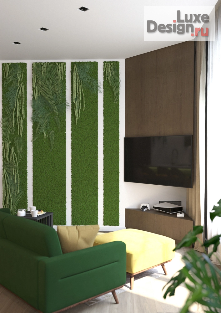 Дизайн интерьера четырехкомнатной квартиры "Спокойствие природы" (фото 17) от дизайнера Литаврин Александр Геннадьевич Дизайн интерьера четырехкомнатной квартиры "Спокойствие природы" (фото 17)