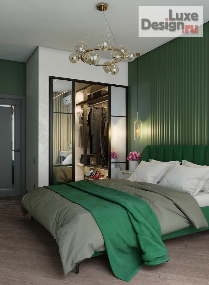 Дизайн интерьера четырехкомнатной квартиры "Спокойствие природы" (фото 6) от дизайнера Литаврин Александр Геннадьевич Дизайн интерьера четырехкомнатной квартиры "Спокойствие природы" (фото 6)