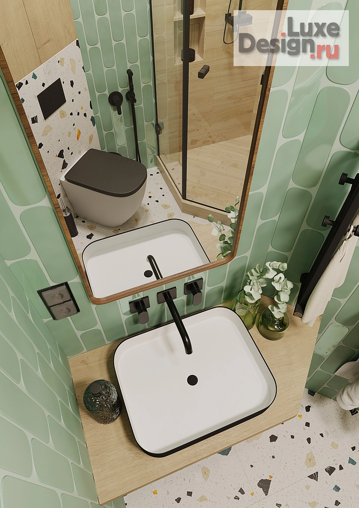 Дизайн интерьера четырехкомнатной квартиры "Спокойствие природы" (фото 12) от дизайнера Литаврин Александр Геннадьевич Дизайн интерьера четырехкомнатной квартиры "Спокойствие природы" (фото 12)